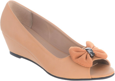 

SHERRIF SHOES Women Beige Wedges