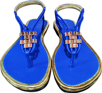 

Fashionitz Women Blue Flats