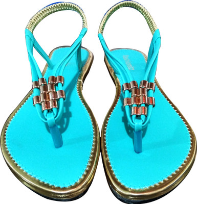 

Fashionitz Women Turquoise Flats