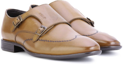 

Lee Cooper Leather Slip On Shoes For Men(Tan