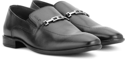 

Lee Cooper Leather Slip On Shoes For Men(Black