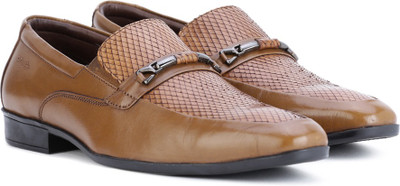 

Lee Cooper Leather Slip On Shoes For Men(Tan