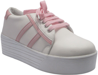

Sammy Casuals For Women(White, Pink