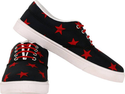 

paya WCC002 Casuals For Women(Black, Red