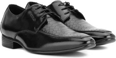 

Lee Cooper Leather Lace Up Shoes For Men(Black