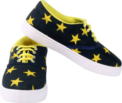 paya WCC-001 Casuals For Women(Black, Yellow