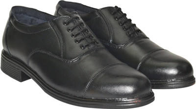 

Jenfars Police Toe Oxford For Men(Black