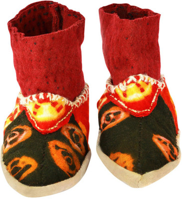

SOIL Ladakhi Thigma Design Pabus, Handstitched in Pure Sheep Wool Espadrilles For Women(Multicolor