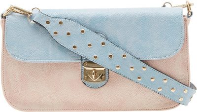 

Esbeda Women Casual Pink PU Sling Bag