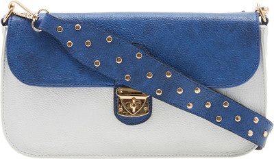 

Esbeda Women Casual White PU Sling Bag