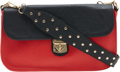 

Esbeda Women Casual Red PU Sling Bag