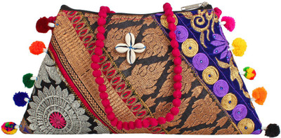 

Saashiwear Women Casual Multicolor Cotton Sling Bag