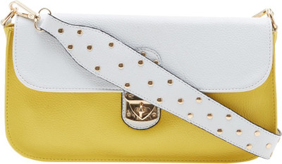 

Esbeda Women Casual Yellow PU Sling Bag