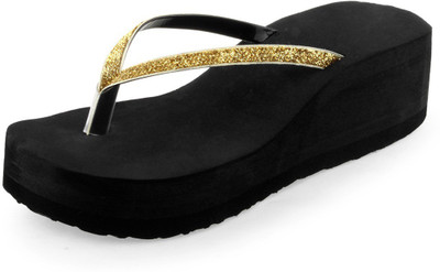 Shoe Lab Women Slippers(Gold 38)