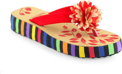

Vaniya Flip Flops, Red
