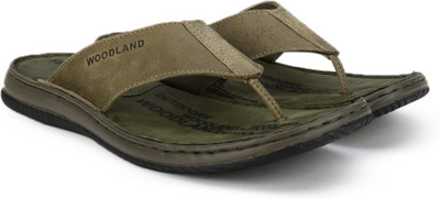 

Woodland Leather Slippers, Khaki