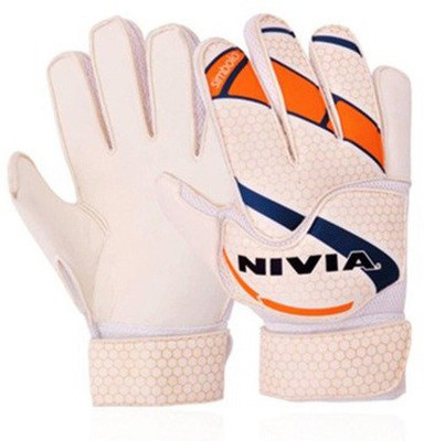 

Nivia Simbolo Goalkeeping Gloves (, Orange, White