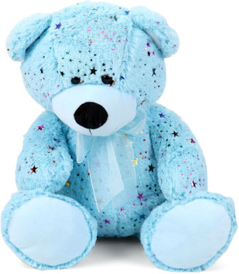 

Starwalk Bear Plush Blue Color with Bow 25 cm - 25 cm(Multicolor)