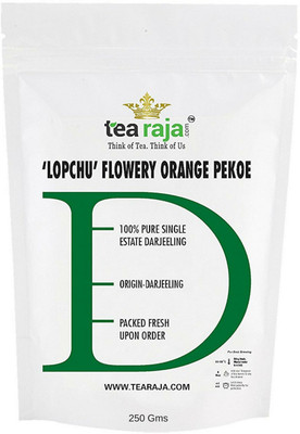 

Tearaja Lopchu Flowery Orange Pekoe Darjeeling Black Tea Unflavoured Black Tea(250 g, Vacuum Pack)