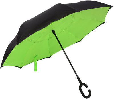 

VISMIINTREND Inverted C Shape Umbrella(Green)