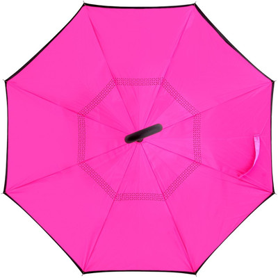

VISMIINTREND Inverted C Shape Umbrella(Pink)
