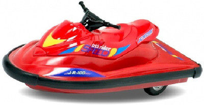 

Welly 5.75'' Die Cast Metal wave Ski Pull Back and Go Action(Red)