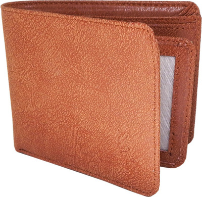 

Orbit Men Tan Genuine Leather, Fabric Wallet(8 Card Slots)