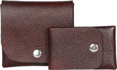 

Strutt Men Brown Genuine Leather, Fabric Wallet(2 Card Slots)