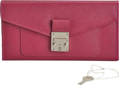 

MANDAVA Women Casual Maroon Genuine Leather Wallet(6 Card Slots), Mnd267sprp