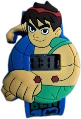 SS Traders Cute Blue Ben10 Strap -Birthday Return Gift for Kids Watch  - For Boys   Watches  (SS Traders)