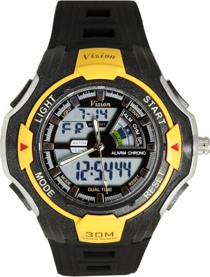 Vizion 8006016AD-4 Dual Time Alarm Watch Watch  - For Men   Watches  (Vizion)