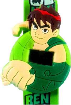 SS Traders Cute Green Ben10 Strap watch -Birthday Return Gift for Kids Watch  - For Boys   Watches  (SS Traders)