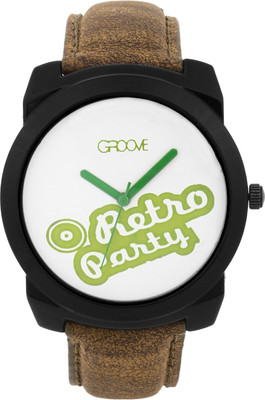 

Groove Klein Black Colour Watch - For Boys