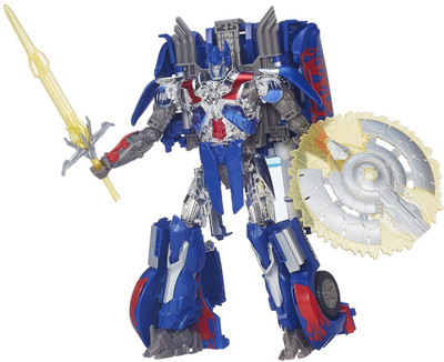 

Kiditos Transformers Age of Extinction Optimus Prime Robot to Truck Converting Figure(Blue)