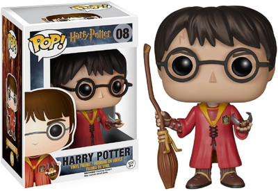Funko Harry Potter with Quidditch POP Vinyl Figure - 4 Inch [Wizplex](Multicolor)