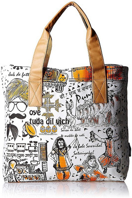

Kanvas Katha KKFAUG005 Shoulder Bag(White, 5)