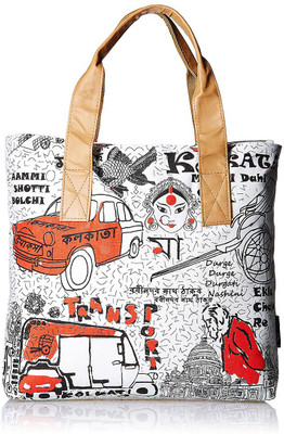 

Kanvas Katha KKFAUG002 Shoulder Bag(White, 5)