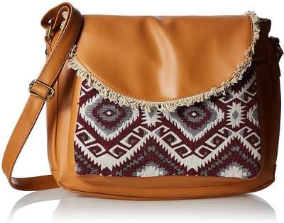 

Kanvas Katha KKSMX004 Sling Bag(Beige, 5)