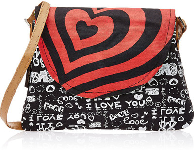 

Kanvas Katha KKPUS-AMZ-04 Sling Bag(Black, 5)