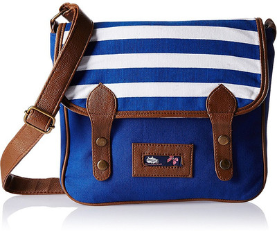 

Kanvas Katha KKNBSTA001 Sling Bag(Blue, 5)
