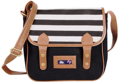 

Kanvas Katha KKNBSTA003 Sling Bag(Black, 5)