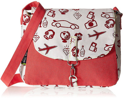 

Kanvas Katha KKVGT003 Sling Bag(Red, 5)