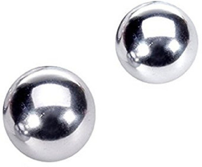 

Concept Toys Online Health Exercise Stres Chrome Color Baoding Balls(Pack of 2, Silver)