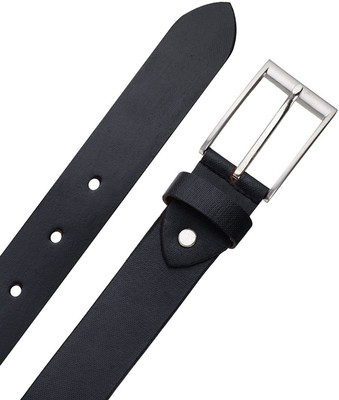 

Cyclone Men Casual Black Genuine Leather Belt
