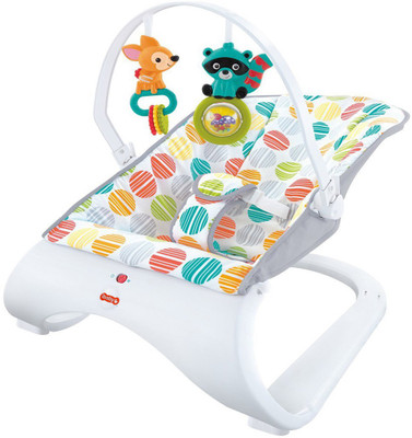 

Darling Toys Baby Comfort Seat Newborn to Toddler Portable Baby Bouncer Rocker Non-electric Bouncer(Multicolor)