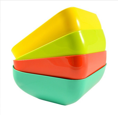 

Action Ware Eco Square Bowl Microfibre Disposable Bowl Set(Multicolor, Pack of 1)