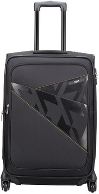 

Skybags Footloose Wellington 4W Strolly 56 Blk Medium Briefcase - For Men & Women(Black)