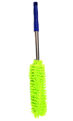 

Pin to Pen Microfibre Wet and Dry Broom(Green, Steel, Pack of 1)