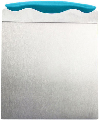 

HOKIPO Cake Lifter with Non-Slip Handle, Blue Stainless Steel Cake Server