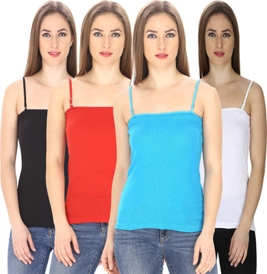 FRISKERS Women Camisole(Pack of 4)